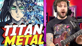NEW ATTACK on TITAN OPENING by  SiM (The Rumbling) | Musician REACTS!