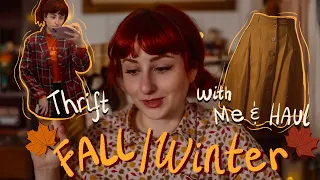 I Went Thrifting For Autumn & Winter - Thrift With Me & Try on Haul