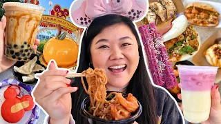 ONLY EATING DISNEY ASIAN FOOD FOR 24 HOURS! Lunar New Year 2024 Food Guide