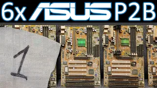 ASUS P2B Restoration: Board #1 - Counterfeits?