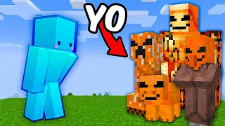 Me Convertí en 100 MOBS Para Molestar a mi Amigo!