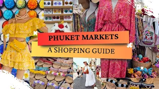 WHAT DO THEY SELL? WHEN DO THEY OPEN?  - A visual guide to Phuket market shopping