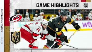 Hurricanes @ Golden Knights 3/1 | NHL Highlights 2023