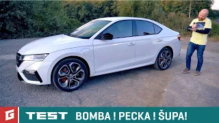 ŠKODA OCTAVIA RS iV 2020 - ENG SUB - TEST - GARAZ.TV - RASŤO CHVÁLA