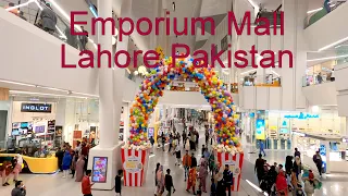 [4K] Walking Tour of Emporium Mall امپوریم خریداری مرکز‎ Lahore Pakistan