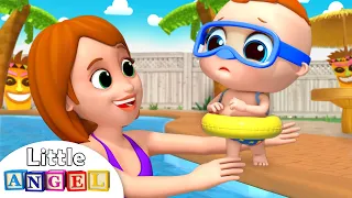 Swimming Song | Nursery Rhymes by Little Angel