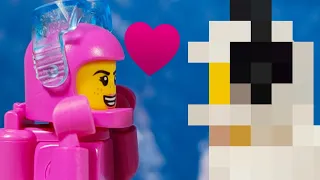 LEGO ПОЛОВИНКА МОЯ| AMONG US | 13 Карт meme animation (автор не умеет петь)