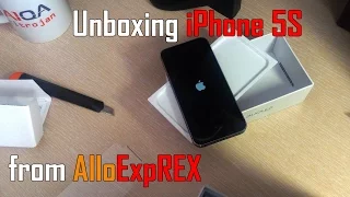 Распаковка китайского iPhone 5S с AliExpress