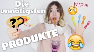 Ich TESTE die 10 UNNÖTIGSTEN Produkte der Welt ! ♥ BibisBeautyPalace