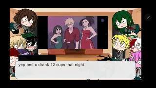 Class 1a reacts to 3a graduation party (bkdk🧡💚   lots of mistakes and read description)
