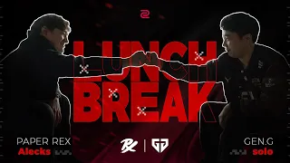 ZOWIE Lunch Break with VCT Pacific Coaches: Alecks (Paper Rex) & solo (GenG)
