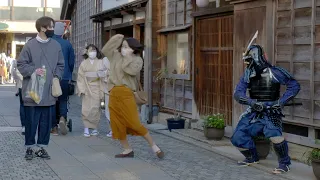 SAMURAI Mannequin Prank in Japan【EPIC】