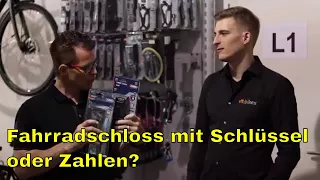 vit:safety 6 - Fahrradschloss mit Schlüssel oder Zahlen?