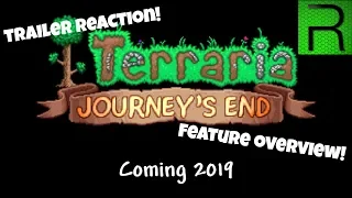 Terraria 1.4 Update "Journey's End" Trailer Reaction and Feature Overview!