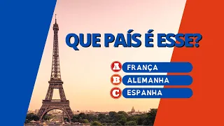 🗼 (QUIZ) Você consegue identificar o país por um trecho de vídeo? Exercite sua memória visual!