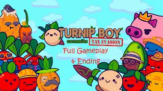 Turnip Boy Commits Tax Evasion - Full Gameplay Walkthrough & Ending | most adorable game ever !