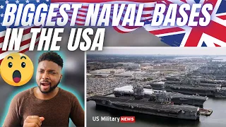 🇬🇧BRIT Reacts To THE LARGEST USA NAVAL BASES!