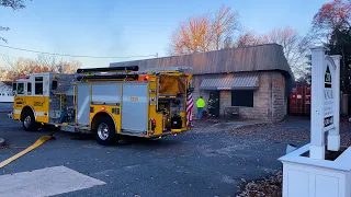 Pre Arrival Two Alarm Commercial Structure Fire Brick New Jersey 12/13/22