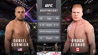 Daniel Cormier Vs Brock Lesnar | EA Sports UFC 3