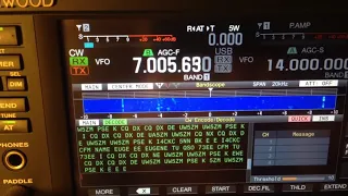 CW decoder TEST TS990