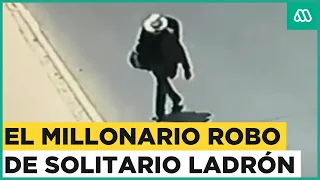 Millonario robo a banco: El error que permitió capturar a solitario ladrón