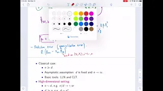 STAT 200C: High-dimensional Statistics -- Spring 2021 -- Lecture 2