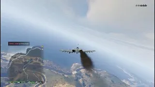 B11 vs Lazer Dogfight gta online