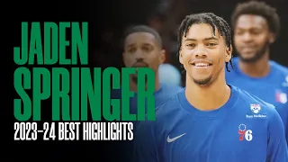 Jaden Springer 2023-24 Best Highlights | Welcome to Boston ☘️