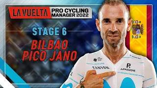 La Vuelta 2022 - Stage 6 | Bilbao - Pico Jano | Pro Cycling Manager 2022