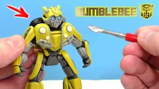 TRANSFORMER BUMBLEBEE 🤖 SCULPT FROM CLAY TUTORIAL