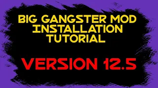 GTA SA Big Gangster Mod Installation Tutorial (Re-upload)