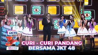 David Bayu X JKT 48 - Curi - Curi Pandang | HUT RCTI 34 ANNIVERSARY CELEBRATION