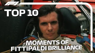 Emerson Fittipaldi's Top 10 Moments of Brilliance