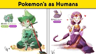 Pokémon Characters As Anime Humans