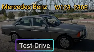 Mercedes Benz w123 230E Test Drive