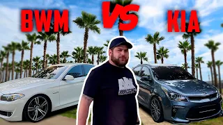 Поменял КИА на БМВ. Первые ощущения. Какая тачка лучше BMW F10 vs KIA RIO