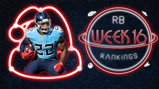 2020 Fantasy Football - Week 16 Running Back Rankings