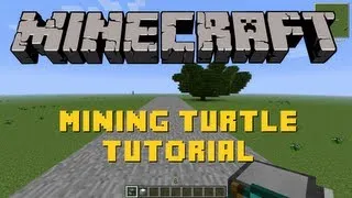 Minecraft | Mining Turtle Tutorial | Feed the Beast
