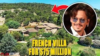 Johnny Depp Planning to sell $75 million French Village