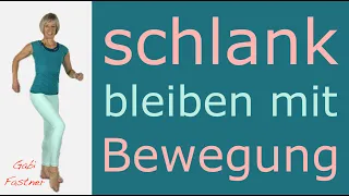 🍬 22 min. "schlank bleiben mit Bewegung" | Cardiotraining ohne Geräte, im Stehen