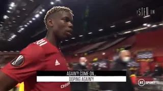 Pogba had to get a doping test because he dropped a master class. He played the game fasting.
