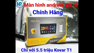 Kovar | Hướng dẫn lắp đặt Camera lùi, Camera lề trên Màn hình android