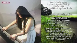 Poem with Piano Music: Love's Philosophy by Percy Bysshe Shelley, Original Music by Chuntianle