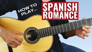 Spanish Romance - In-Depth Guitar Lesson with TABs