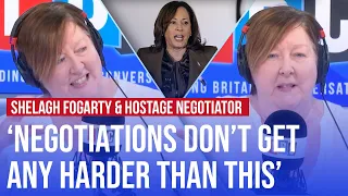 Hostage negotiator reacts to Kamala Harris' call for 'immediate ceasefire' in Gaza | LBC