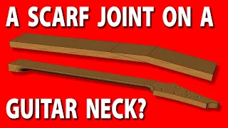 Making A Scarf Joint For A Guitar Neck With An Angled Headstock