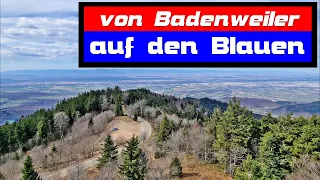 Sportliche Tour von Badenweiler im Markgräflerland auf den Hochblauen!  🗻😉💪