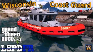 Wisconsin Coast Guard Patrol | GTA 5 LSPDFR Episode 495
