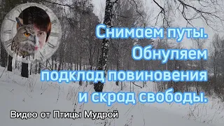 Как снять путы, отнимающие свободу. Как обнулить подклад повиновения. Как обнулить скрад свободы