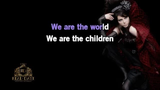 We Are The World - USA for Africa  RD Karaoke